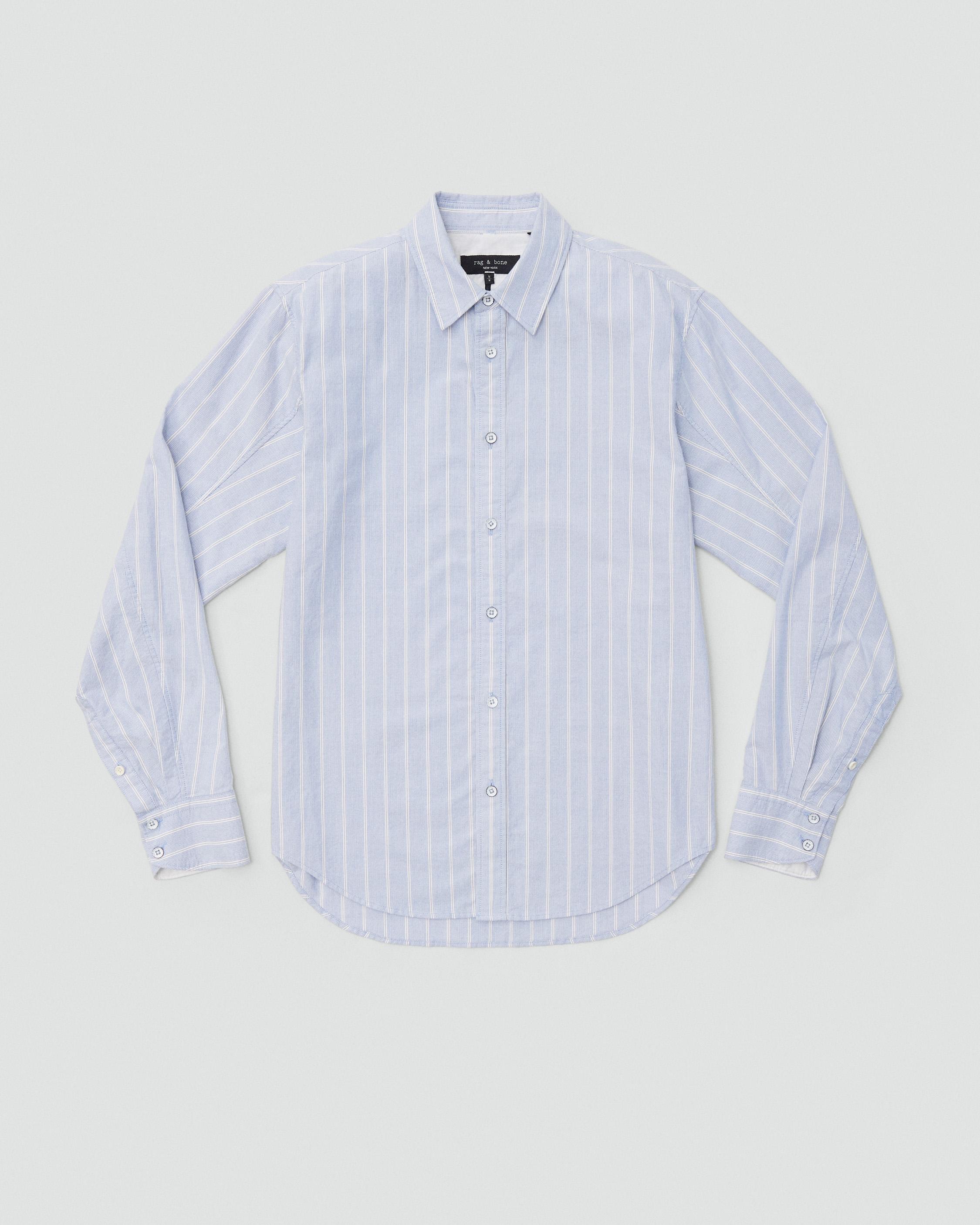 Fit 2 Engineered Cotton Stripe Oxford Shirt